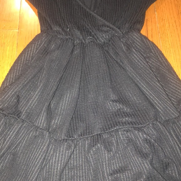 Caution to The Wind Black Dress - Picture 3 of 6